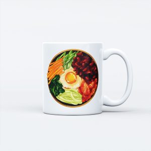 Food Theme Ceramic Mug - Braised Pork Rice